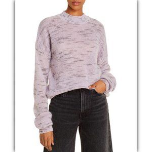 Aeron Mallory Round Neck Pullo In Lilac Melange